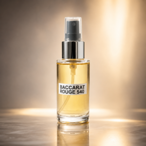 Baccarat Rouge 540 Fragrance Spray – Perfume in Glass Atomiser Bottle