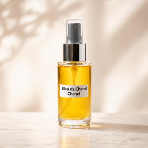 Bleu de Chanel Fragrance Spray – Perfume in Glass Atomiser Bottle