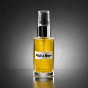 Alisha Rose Fragrance Spray – Perfume in Glass Atomiser Bottle