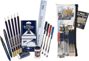 Helix Large Oxford Filled Pencil Case