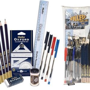 Helix Large Oxford Filled Pencil Case