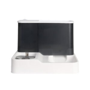 2 in 1 Automatic Pet Feeder & Water Dispenser Bowl for Cats & Dogs – Self Feeding Bottle System