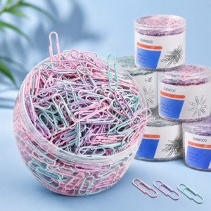 200-Pcs Large Heavy-Duty Metal Paper Clips – Grey Document Clips for Office, School, Home and University