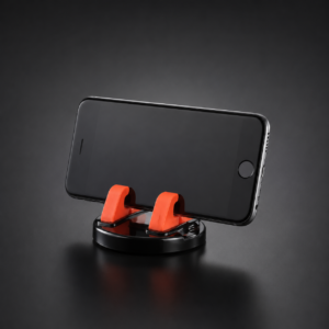 360° Rotating Car Phone Holder – Anti-Slip Dashboard Mobile Mount for GPS Navigation