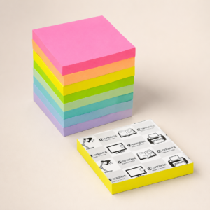 AiTodos 800-Sheet Sticky Notes Set – 8-Colour 76 x 76mm Self-Adhesive Memo Pads