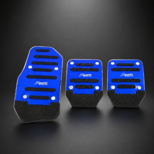 3 Pcs Anti-Slip Car Pedal Covers – Brake, Accelerator and Clutch Pedal Pads