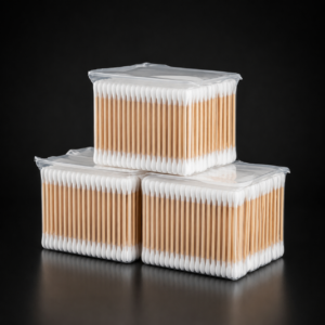 100-Pcs Dual-Tip Precision Swabs – Lint-Free Makeup and Cleaning Swabs for Beauty, Crafts and Detailed Cleaning