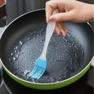 Silicone Oil Brush for Cooking – Heat-Resistant, Non-Shedding Multi-Color Basting Brush | Perfect for Grilling, Baking, Pancakes & Home Use | Durable Kitchen Utensil & Culinary Tool