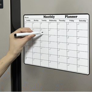 Reusable Magnetic Recordable Calendar – Your Ultimate Monthly Planner & Organizer