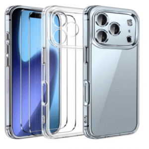 Transparent Clear Case Cover for 17 | 17 Air | 17 Pro | 17 Pro Max – Shockproof, Slim & Scratch-Resistant