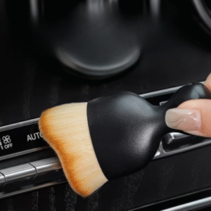 Car Interior Cleaning Tool – Soft Bristle Air Vent Cleaner Brush with Ergonomic Handle for Car Wash, Gap Dust Removal & AC Vent Cleaning | Compact, Durable & Sturdy Auto Detailing Accessory
