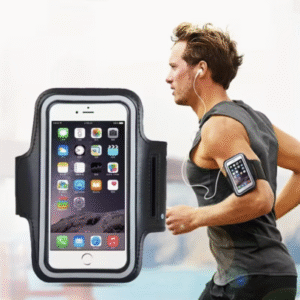 Outdoor Sports Phone Holder – Adjustable 5.5-Inch Arm Strap for Gym, Cycling & Running | Compatible with Samsung & iPhone Devices